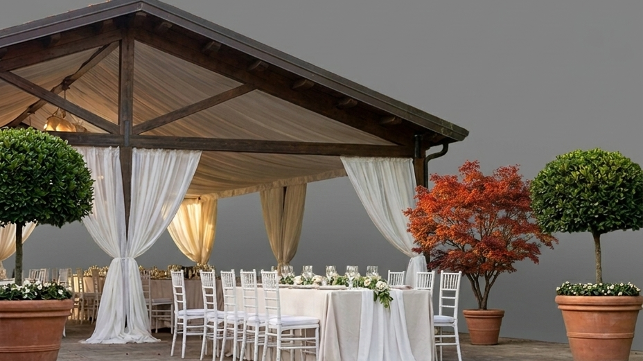 Allestimenti Botanici per Matrimoni a Roma: L'Eleganza del Noleggio Piante